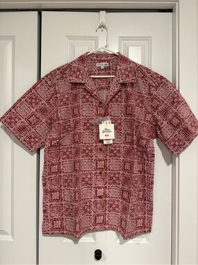 reyn spooner X Uniqlo Red Bandana shirts